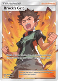 Image for Brock's Grit (Full Art) (172/181) (SM9) - Pokemon