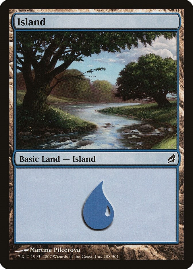 Image for Island (288) (288) (Lorwyn) - Magic: The Gathering