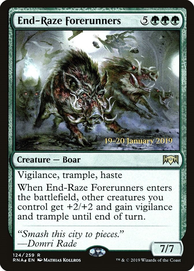 Image for End-Raze Forerunners (124) (Prerelease Cards) - Magic: The Gathering