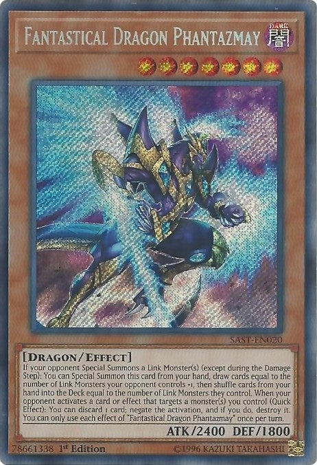 Image for Fantastical Dragon Phantazmay (SAST-EN020) (SAST) - YuGiOh