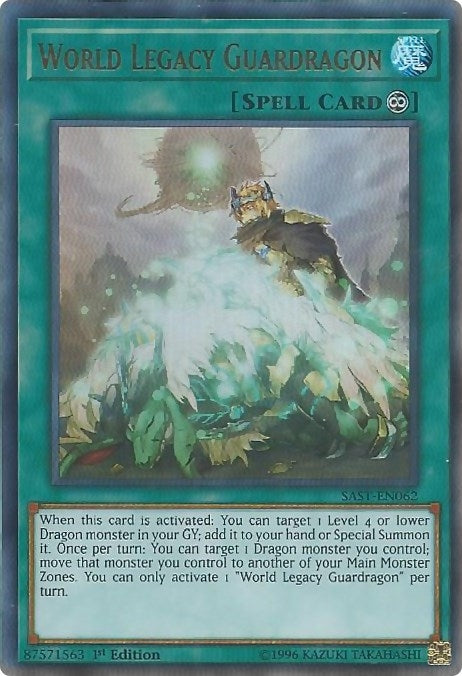 Image for World Legacy Guardragon (SAST-EN062) (SAST) - YuGiOh