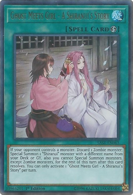 Image for Ghost Meets Girl - A Shiranui's Story (SAST-EN063) (SAST) - YuGiOh