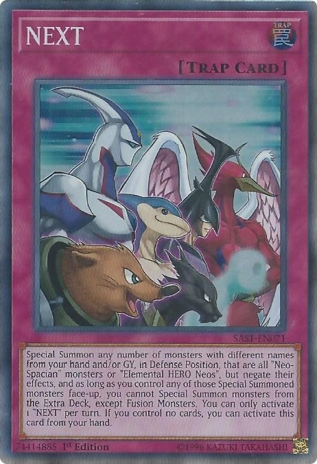 Image for NEXT (SAST-EN071) (SAST) - YuGiOh