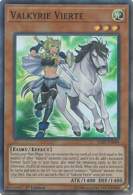 Image for Valkyrie Vierte (SAST-EN089) (SAST) - YuGiOh