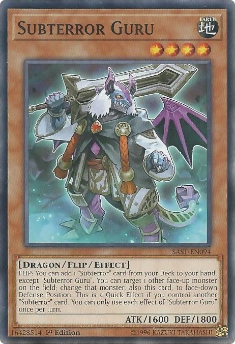Image for Subterror Guru (SAST-EN094) (SAST) - YuGiOh