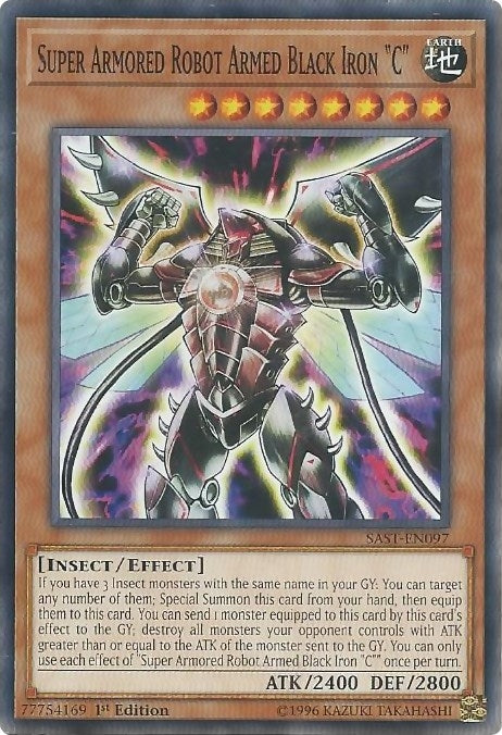 Image for Super Armored Robot Armed Black Iron "C" (SAST-EN097) (SAST) - YuGiOh