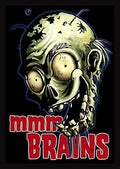 Image for Double Matte Small Sleeve - mmm...Brains (60-Pack) - Card Sleeves