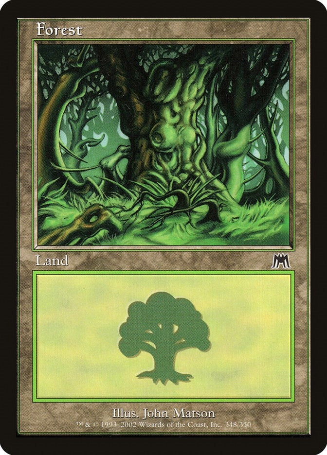Image for Forest (348) (348) (Onslaught) - Magic: The Gathering