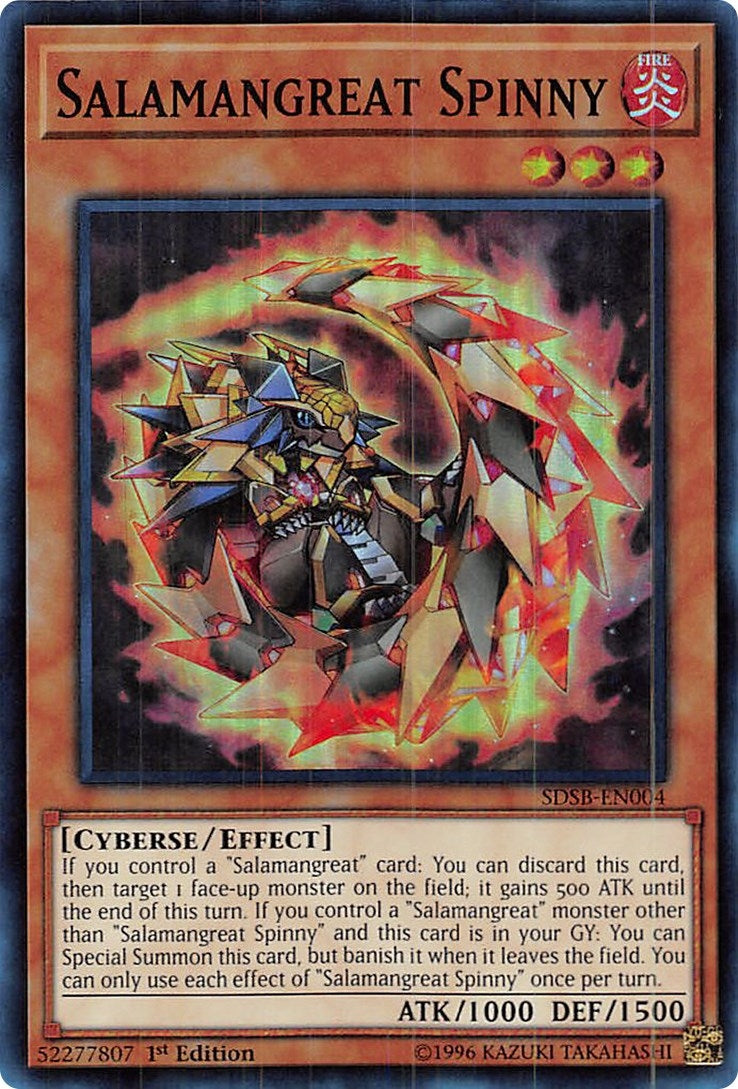Image for Salamangreat Spinny (SDSB-EN004) (SDSB) - YuGiOh