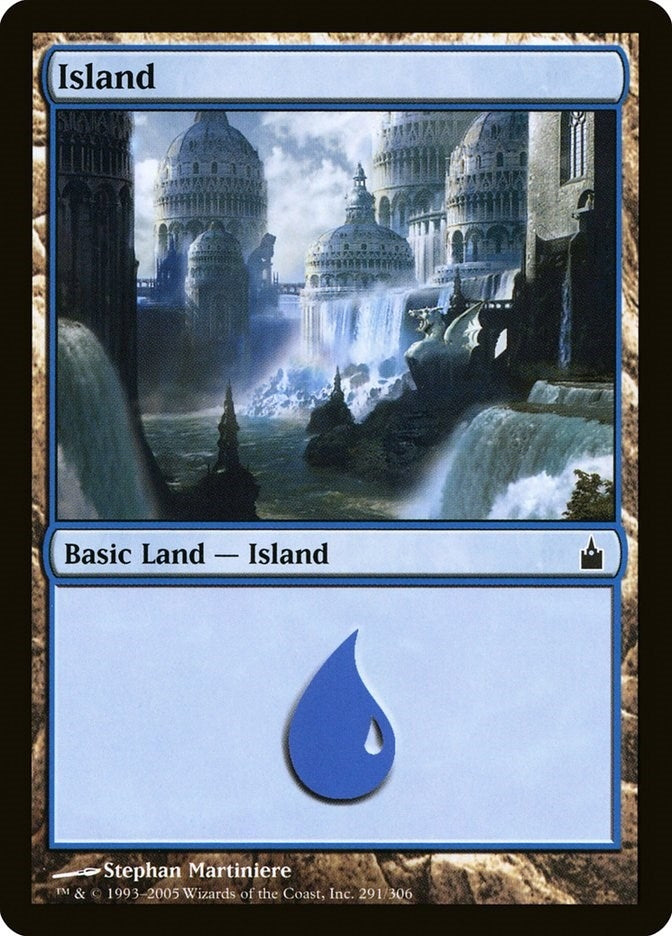 Image for Island (291) (291) (Ravnica: City of Guilds) - Magic: The Gathering