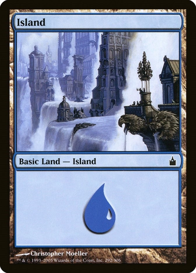 Image for Island (292) (292) (Ravnica: City of Guilds) - Magic: The Gathering