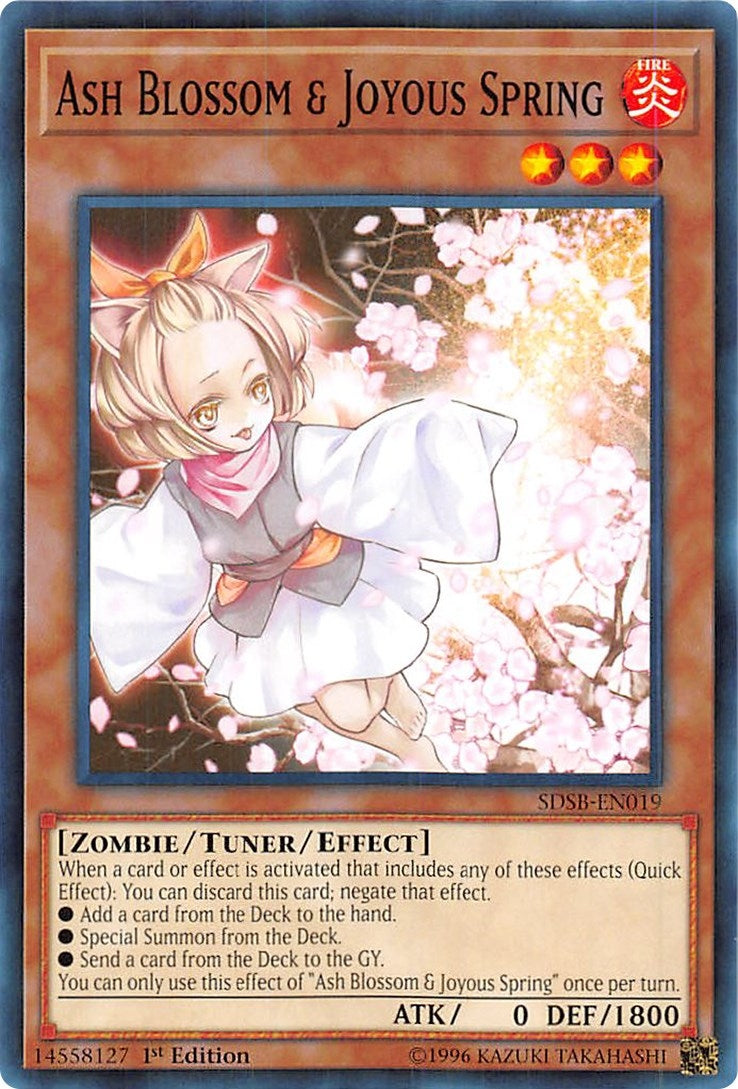 Image for Ash Blossom & Joyous Spring (SDSB-EN019) (SDSB) - YuGiOh