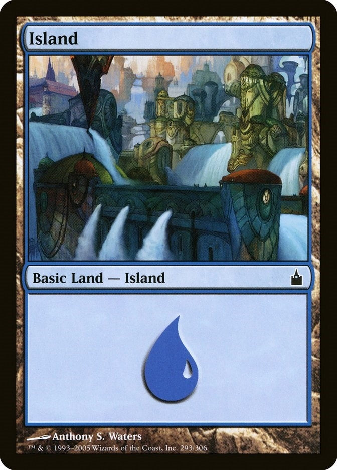 Image for Island (293) (293) (Ravnica: City of Guilds) - Magic: The Gathering