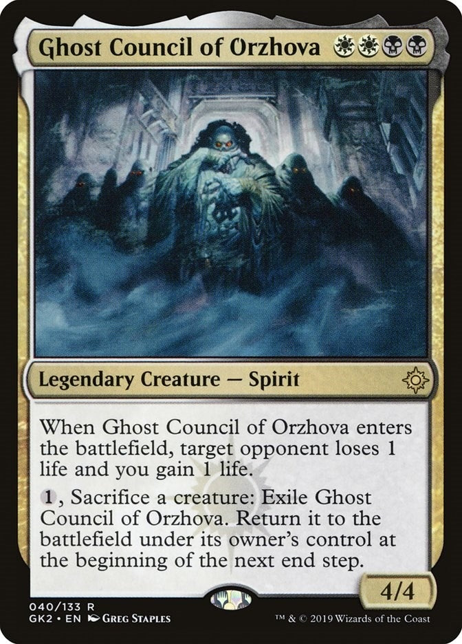 Image for Ghost Council of Orzhova (40) (Ravnica Allegiance: Guild Kits) - Magic: The Gathering
