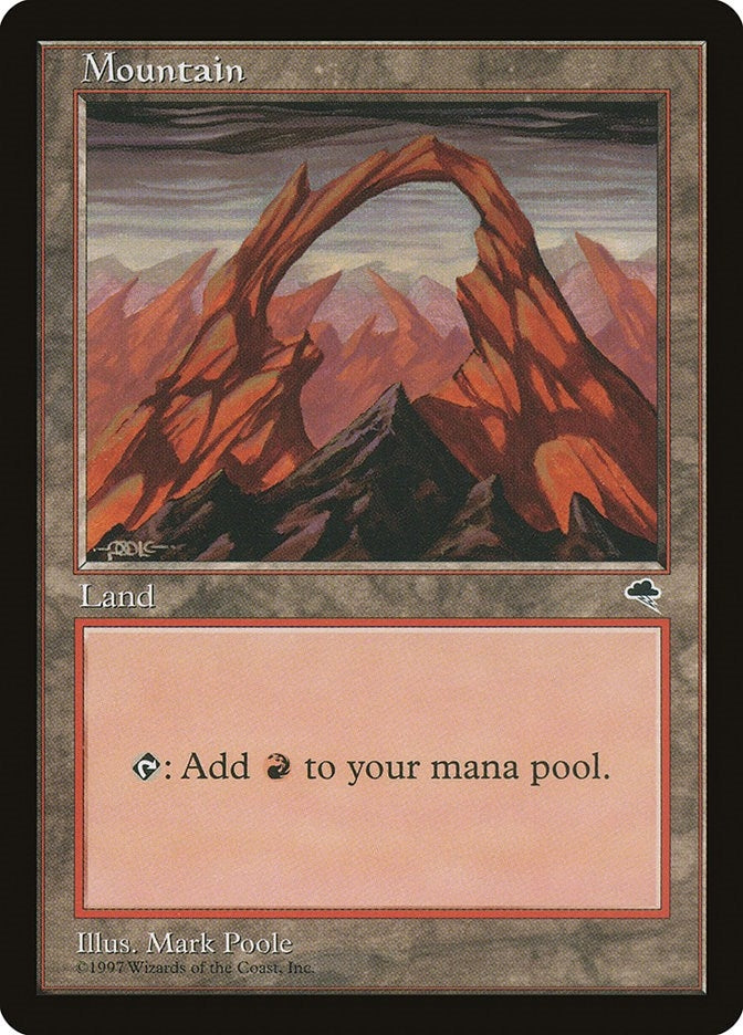 Image for Mountain (Joined) (345) (Tempest) - Magic: The Gathering