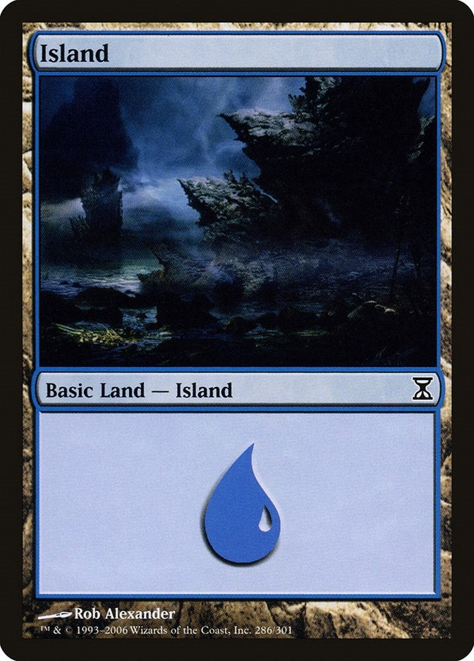 Image for Island (286) (286) (Time Spiral) - Magic: The Gathering