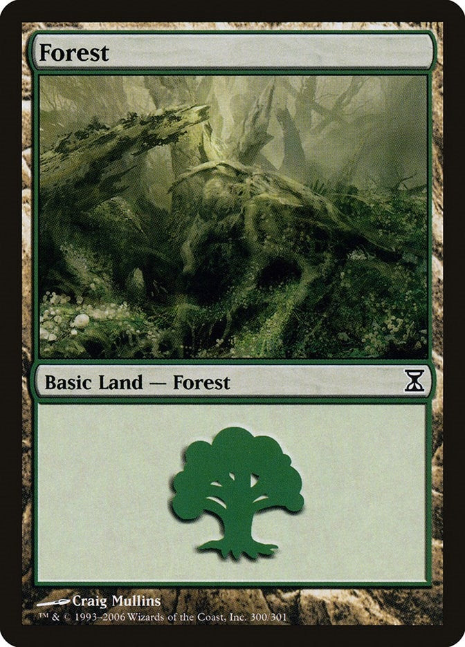 Image for Forest (300) (300) (Time Spiral) - Magic: The Gathering