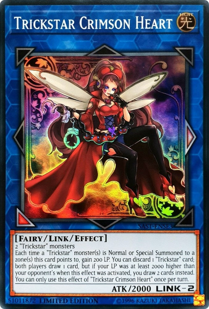 Image for Trickstar Crimson Heart (SAST-ENSE3) (SAST) - YuGiOh