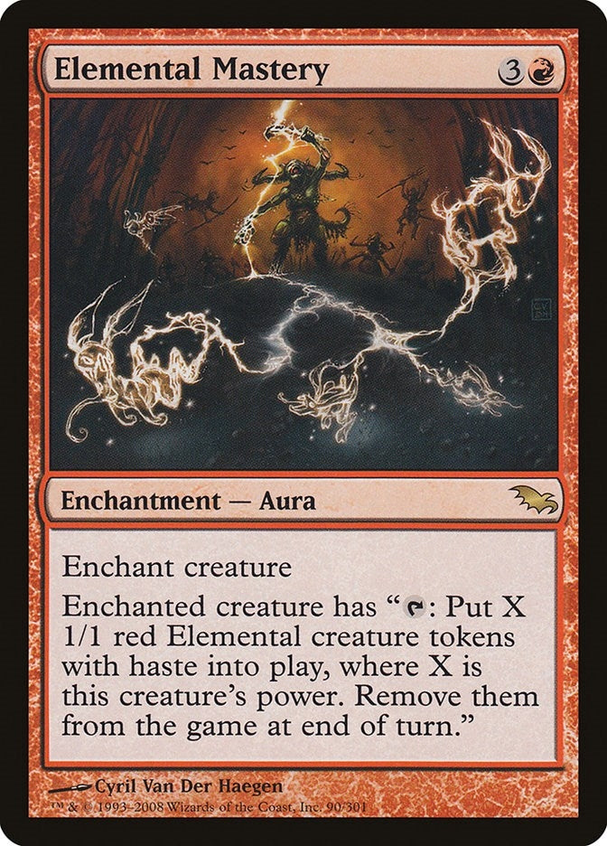 Image for Elemental Mastery (90) (Shadowmoor) - Magic: The Gathering