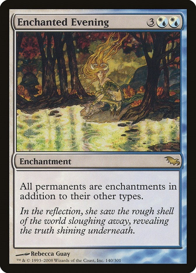Image for Enchanted Evening (140) (Shadowmoor) - Magic: The Gathering
