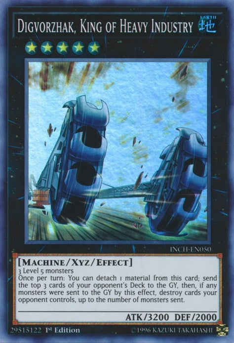 Image for Digvorzhak, King of Heavy Industry (INCH-EN050) (INCH) - YuGiOh