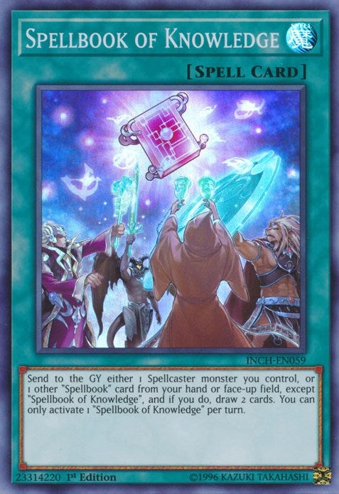 Image for Spellbook of Knowledge (INCH-EN059) (INCH) - YuGiOh