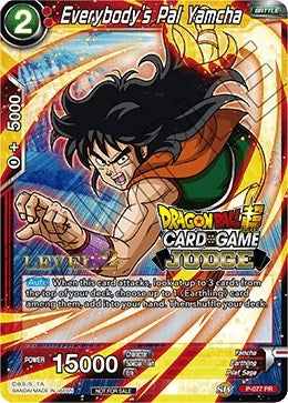 Image for Everybody's Pal Yamcha (Level 2) (P-077) (Judge Promotion Cards) - Dragon Ball Super: Masters