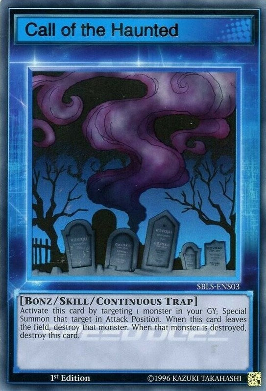 Image for Call of the Haunted (Skill Card) (SBLS-ENS03) (SBLS) - YuGiOh
