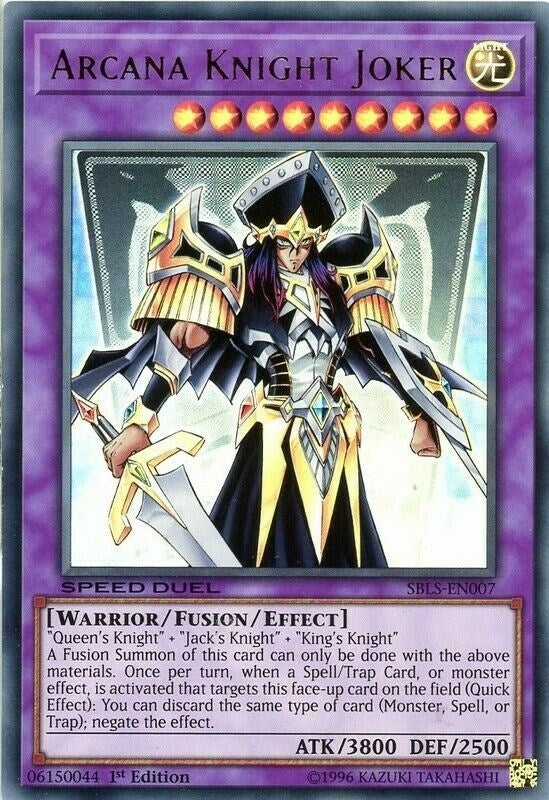 Image for Arcana Knight Joker (SBLS-EN007) (SBLS) - YuGiOh