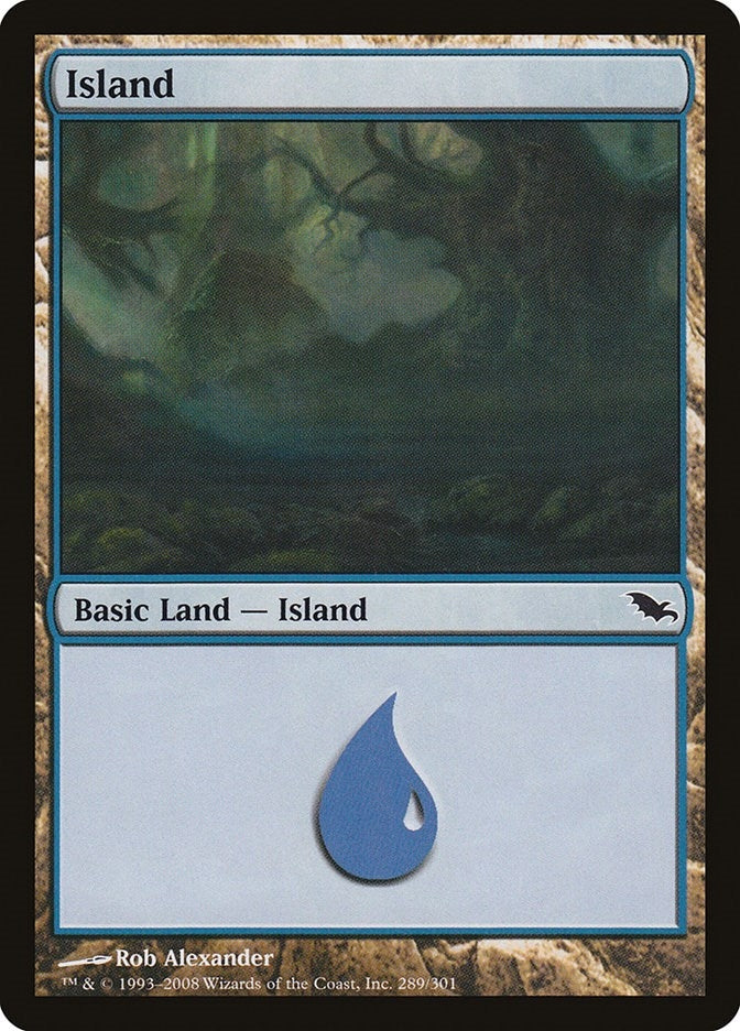 Image for Island (289) (289) (Shadowmoor) - Magic: The Gathering