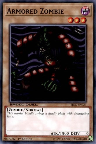 Image for Armored Zombie (SBLS-EN027) (SBLS) - YuGiOh