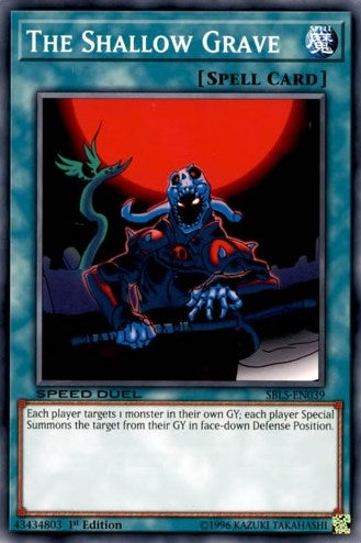 Image for The Shallow Grave (SBLS-EN039) (SBLS) - YuGiOh