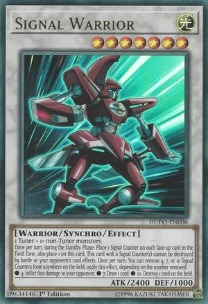 Image for Signal Warrior (DUPO-EN006) (DUPO) - YuGiOh