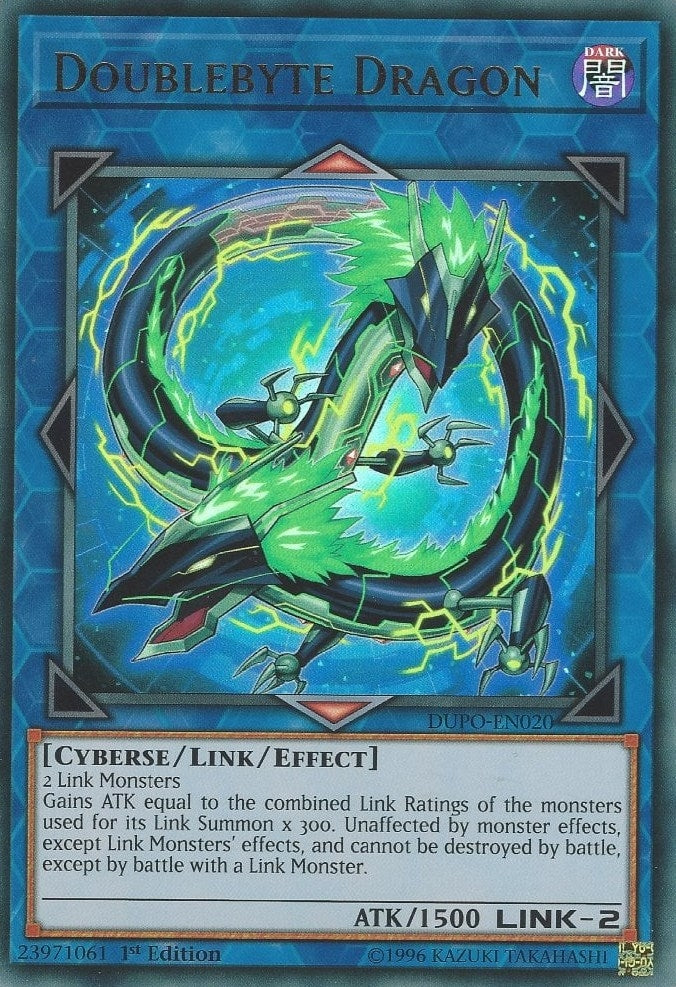 Image for Doublebyte Dragon (DUPO-EN020) (DUPO) - YuGiOh