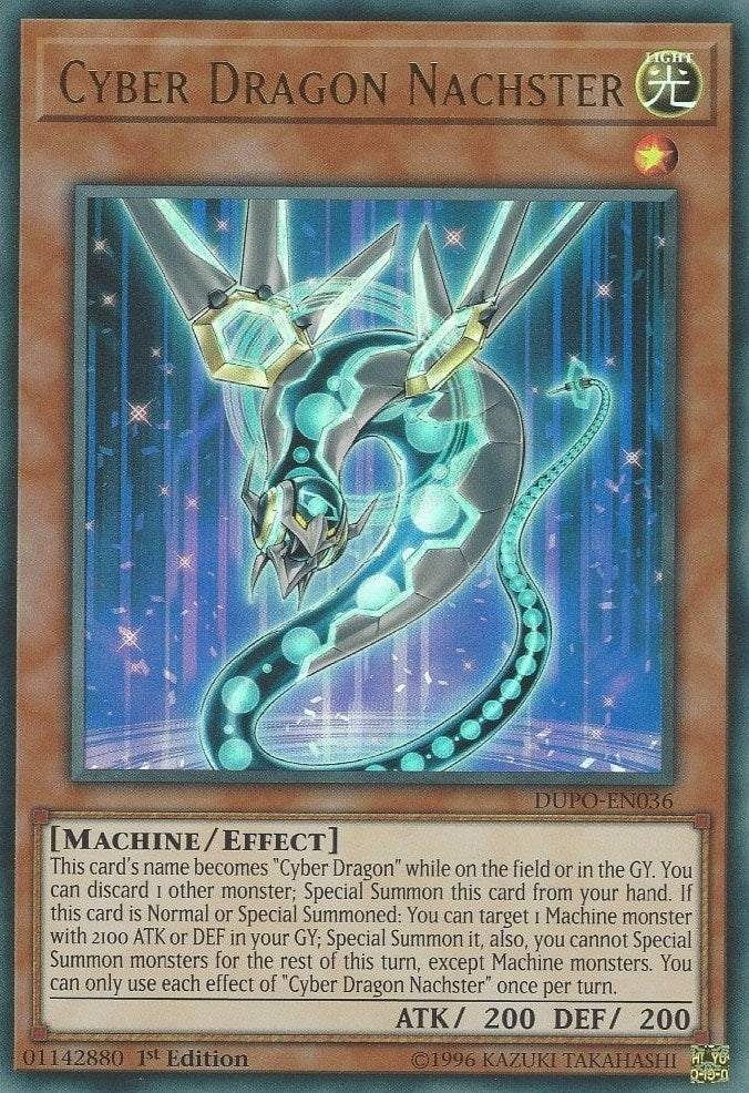 Image for Cyber Dragon Nachster (DUPO-EN036) (DUPO) - YuGiOh
