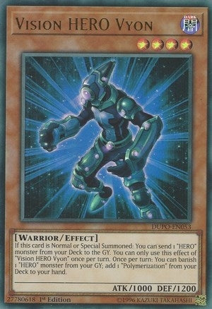Image for Vision HERO Vyon (DUPO-EN053) (DUPO) - YuGiOh