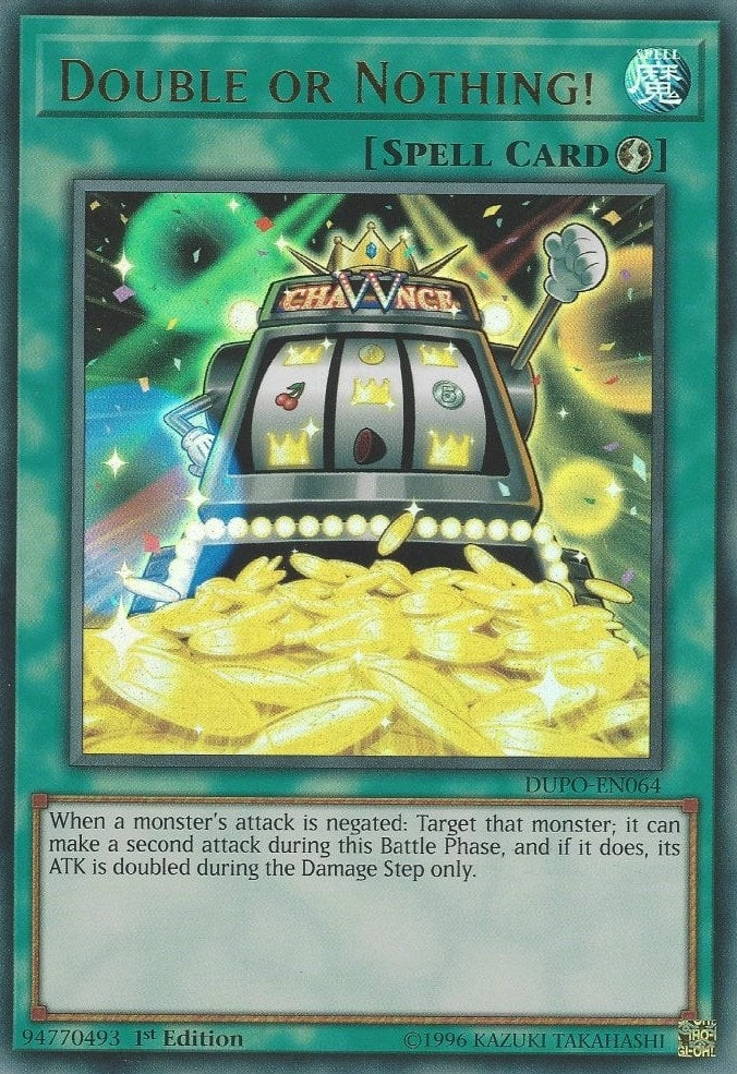 Image for Double or Nothing! (DUPO-EN064) (DUPO) - YuGiOh