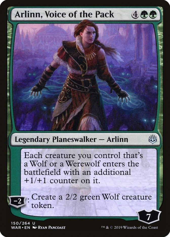 Image for Arlinn, Voice of the Pack (150) (War of the Spark) - Magic: The Gathering