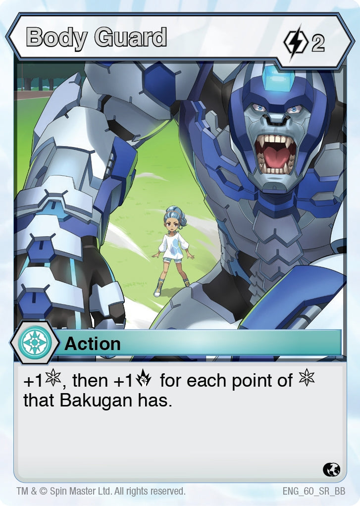 Image for Body Guard (60) (Battle Brawlers) - Bakugan TCG
