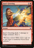 Image for Jaya's Greeting (136) (War of the Spark) - Magic: The Gathering