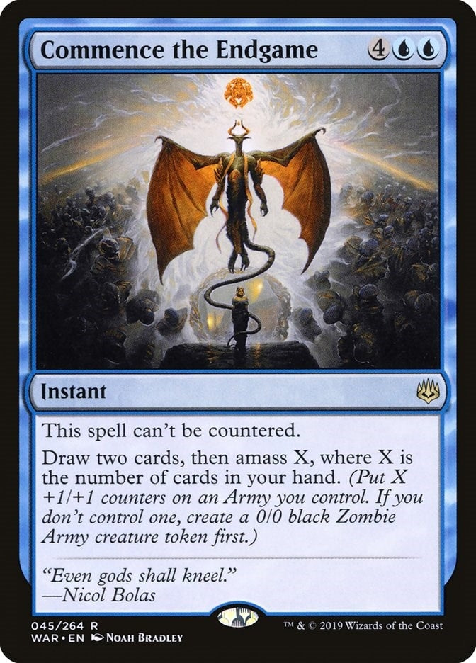 Image for Commence the Endgame (45) (War of the Spark) - Magic: The Gathering