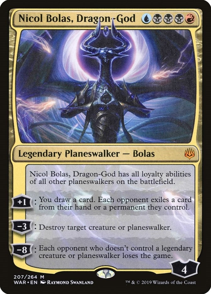 Image for Nicol Bolas, Dragon-God (207) (War of the Spark) - Magic: The Gathering