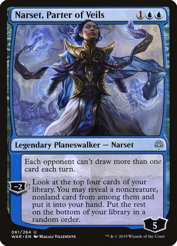 Image for Narset, Parter of Veils (61) (War of the Spark) - Magic: The Gathering