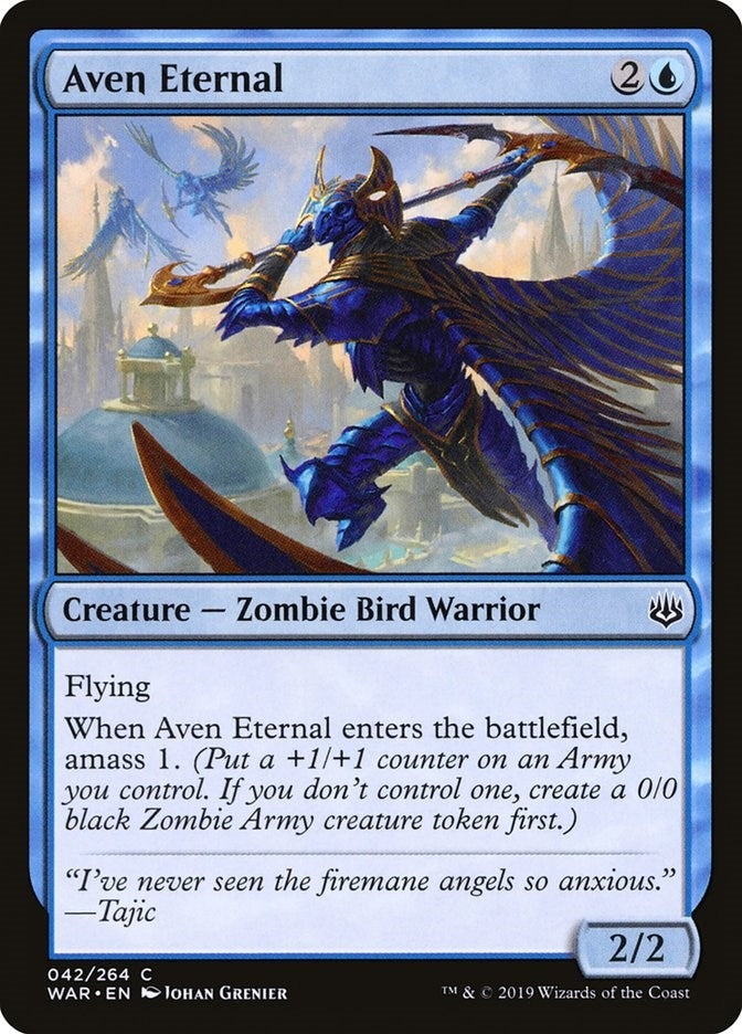 Image for Aven Eternal (42) (War of the Spark) - Magic: The Gathering