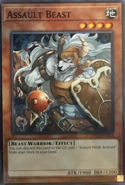 Image for Assault Beast (OP10-EN014) (OP10) - YuGiOh