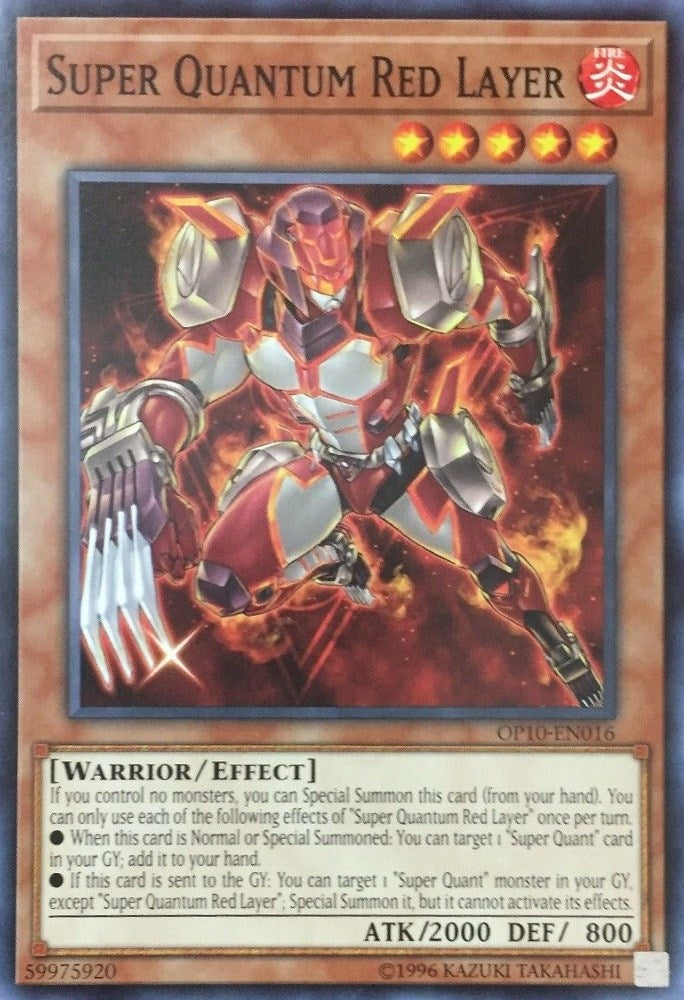 Image for Super Quantum Red Layer (OP10-EN016) (OP10) - YuGiOh