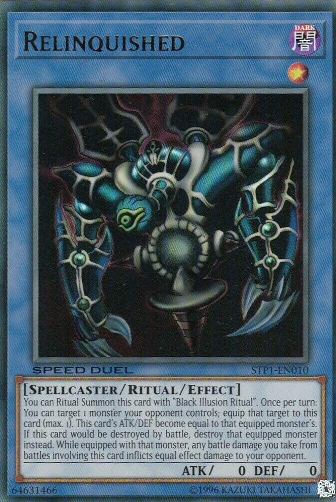 Image for Relinquished (STP1-EN010) (STP1) - YuGiOh