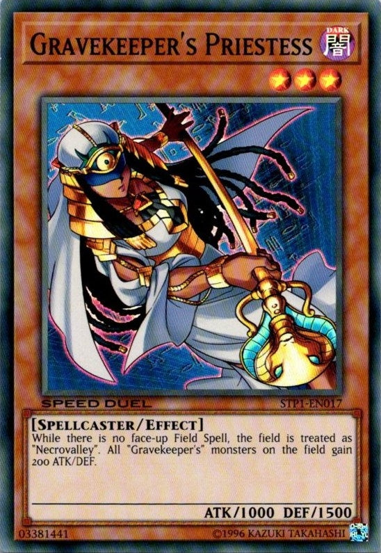 Image for Gravekeeper's Priestess (STP1-EN017) (STP1) - YuGiOh