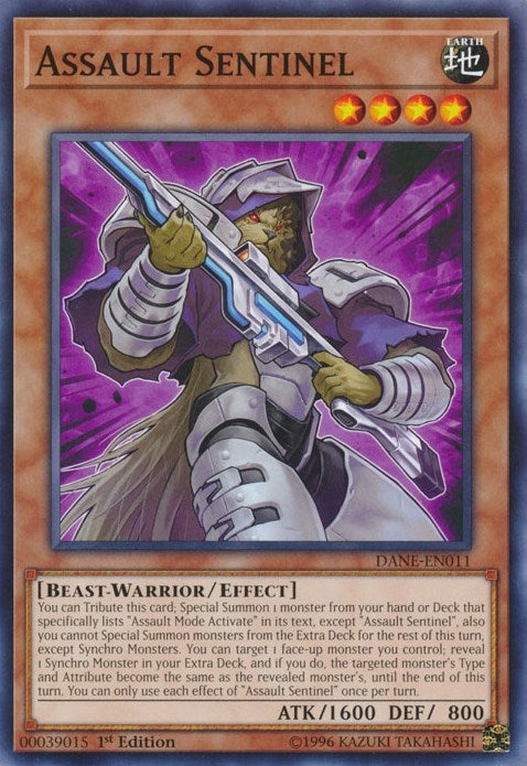 Image for Assault Sentinel (DANE-EN011) (DANE) - YuGiOh