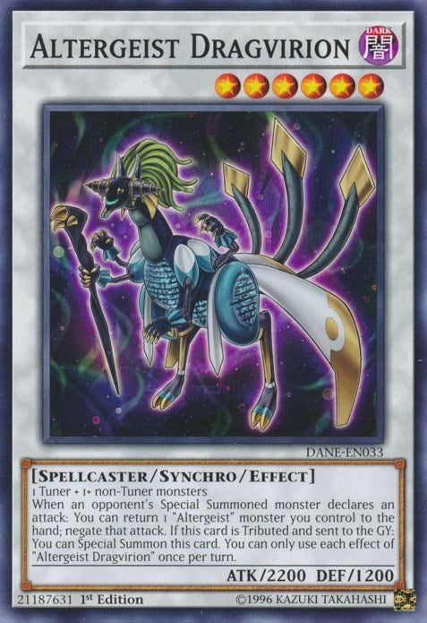 Image for Altergeist Dragvirion (DANE-EN033) (DANE) - YuGiOh